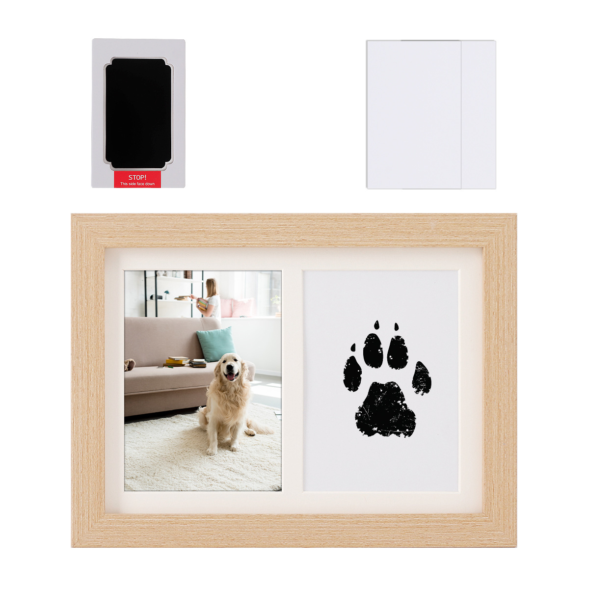 Photographic Memory - Haustier-Gedenk-Bilderrahmen mit Ständer, für Hunde- und