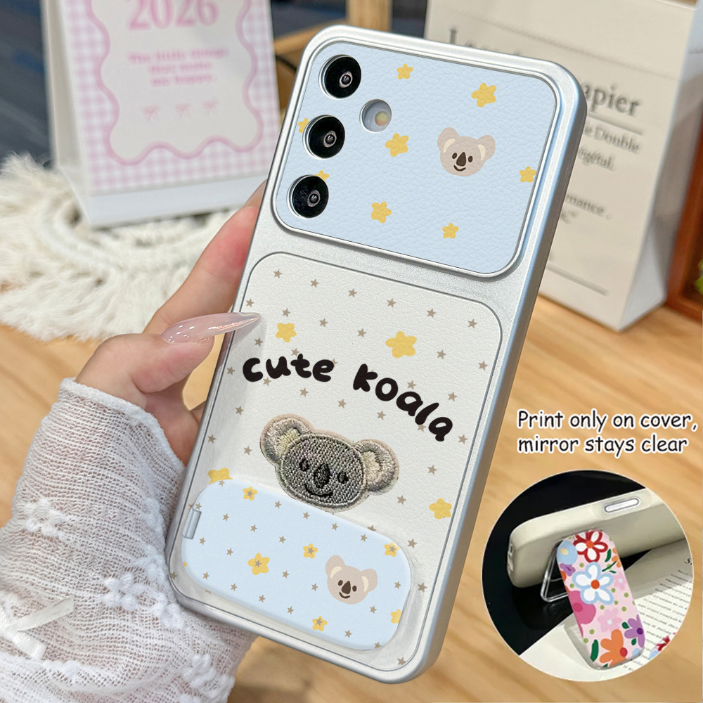 Niedliche Koala-PU-Lederhülle  – Camera Wrist Strap Bewertung und Preis