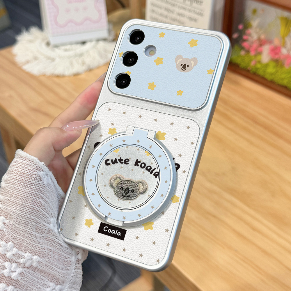 Niedliche Koala-PU-Lederhülle  – Camera Wrist Strap Bewertung und Preis